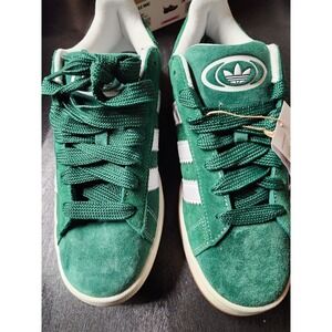 Adidas Campus 00s Originals Size 9.5 Green/cloud White Big Strings NWT